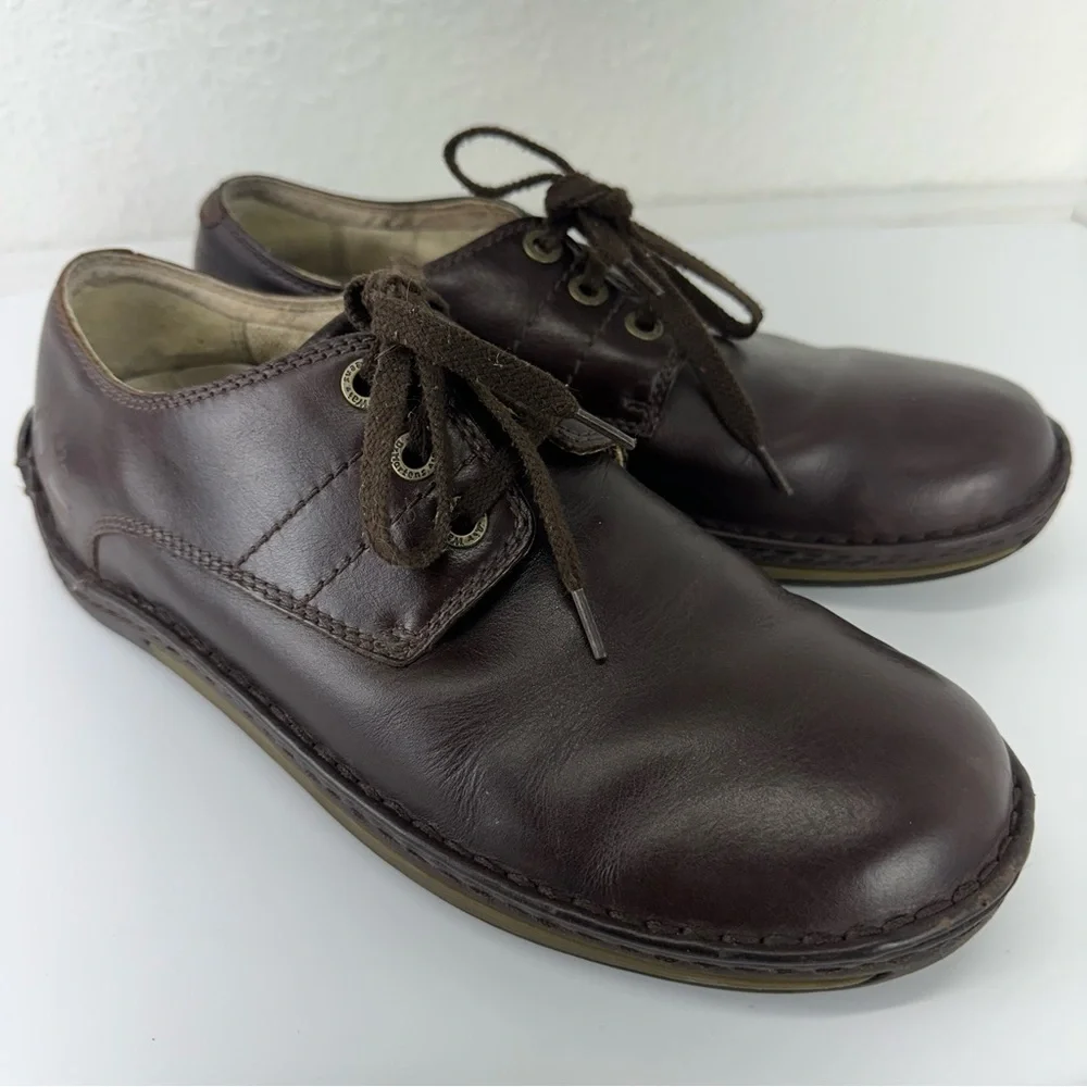 Dr Martens Felix Casual Lace Up Shoe Mens 10 Brown Leather Oxford AW004 academia